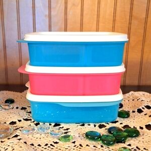 Tupperware Colorful Lunch & Snack Sets (3)
